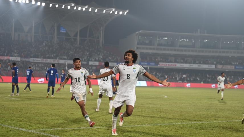 Bangladesh vs Nepal football match result