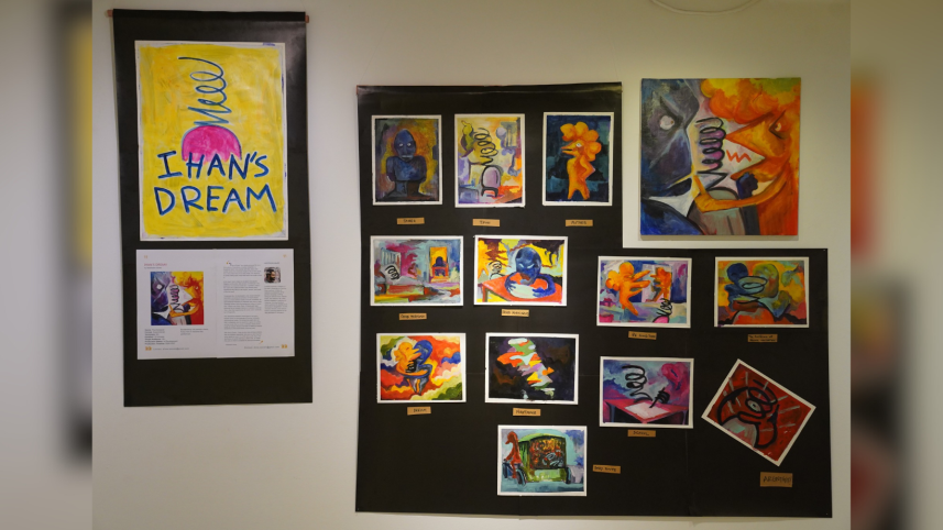 The first line: Inside ‘22’ exhibition