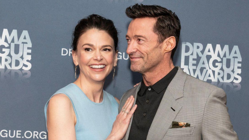 Hugh Jackman & Sutton Foster