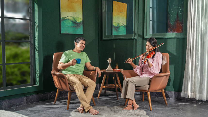 How newlyweds can craft a warm, stylish corner at their home