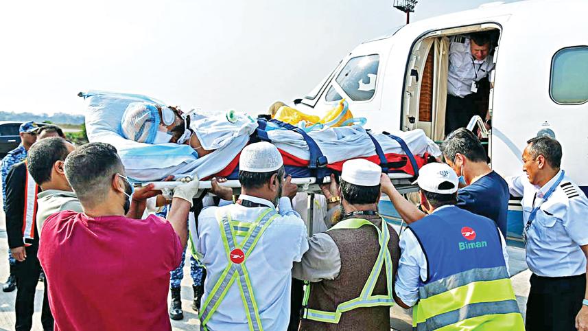 Osman Hadi health condition