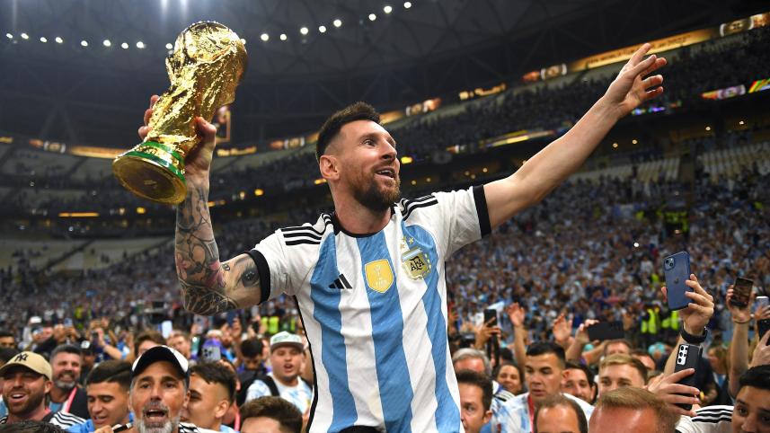 Where were you when Messi finally lifted the World Cup trophy in 2022?