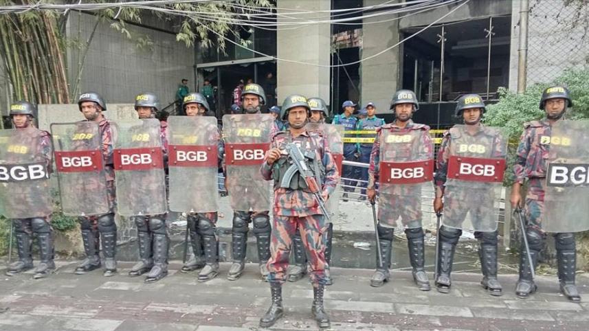 BGB tightens security in Dhaka