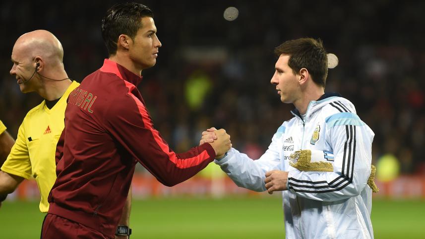 Cristiano Ronaldo and Lionel Messi