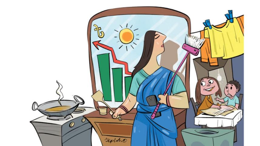 women's unpaid work in Bangladesh