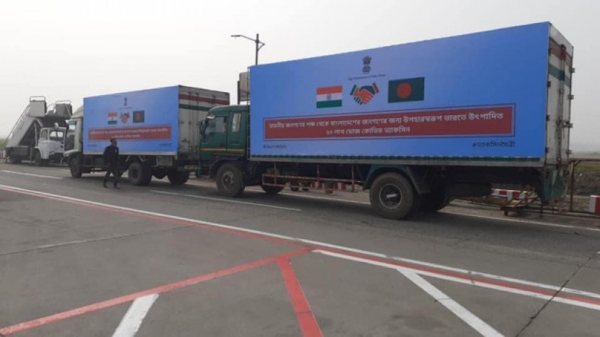 Covid-19 vaccines reach Dhaka