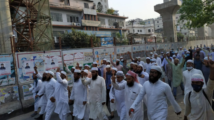 Hefajat hartal in Bangladesh