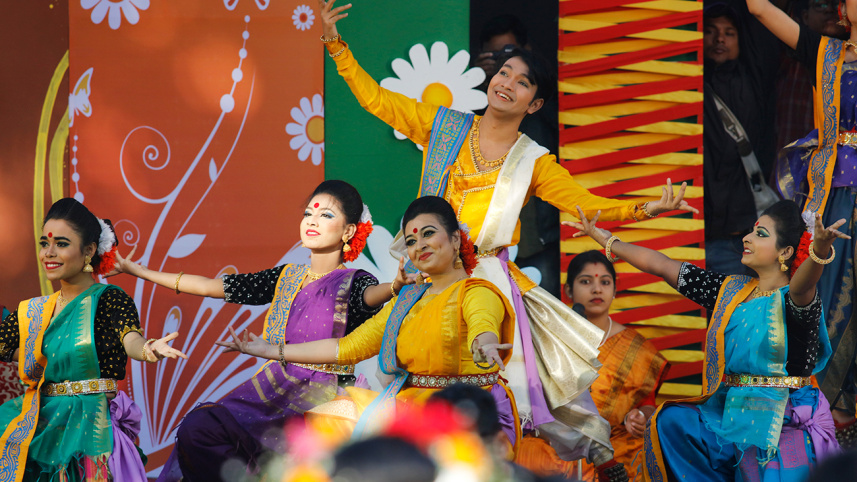 bangla pohela falgun picture