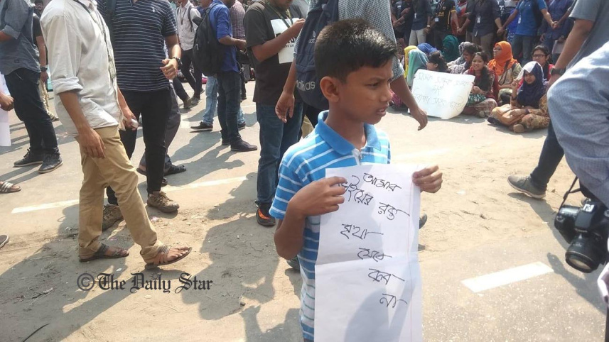 Road Safety Movement in Dhaka