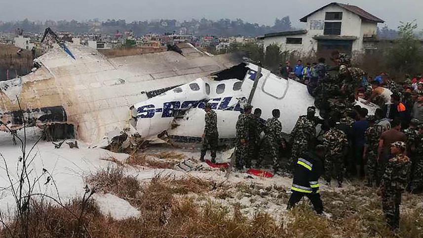 US-Bangla Airlines plane crash