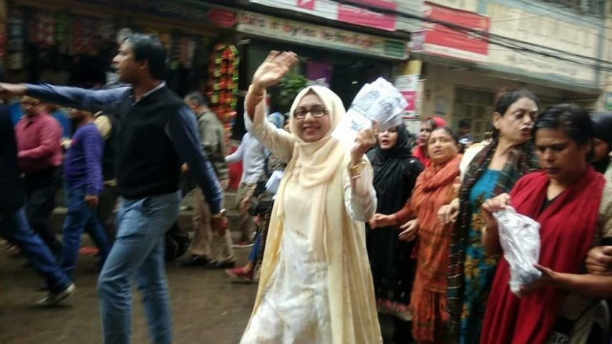 BNP candidate Afroza Abbas