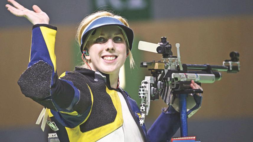 American shooter, Ginny Thrasher, rio olympics 2016