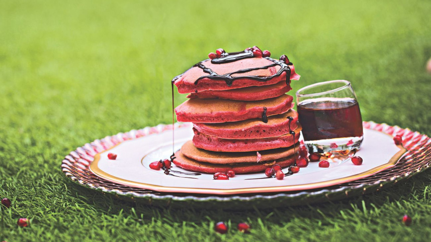 BEETS PANCAKE