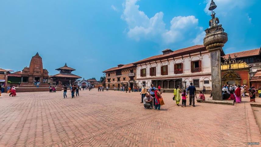 Durbar Square, Bhaktapur before the quake