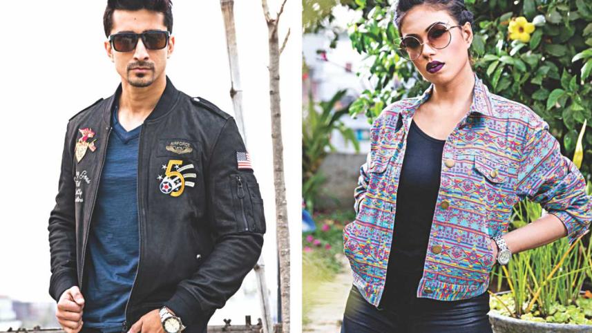 Bomb away with bomber jackets