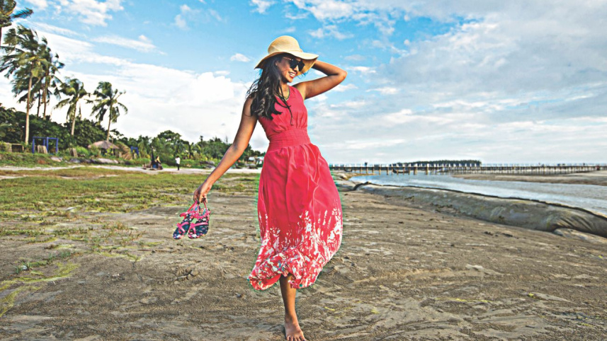 Breaking down beach wear