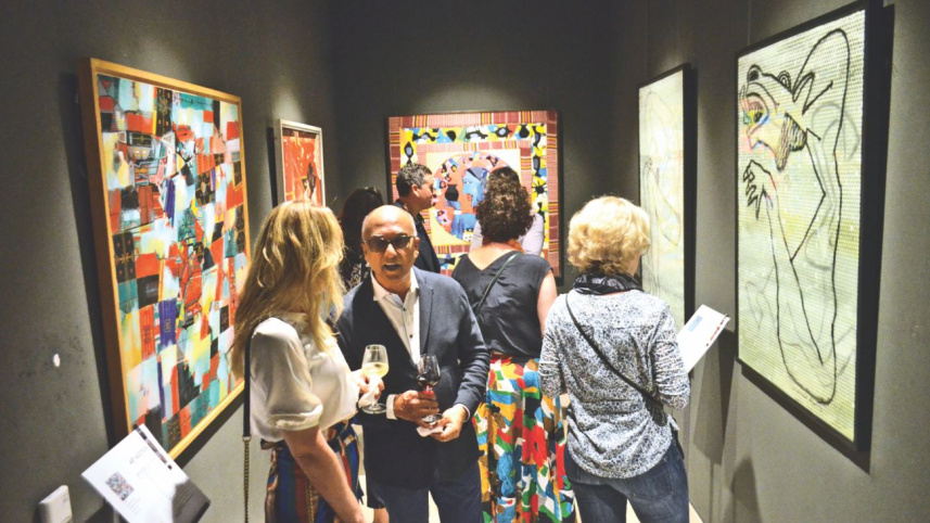 Charity art auction for special athletes 