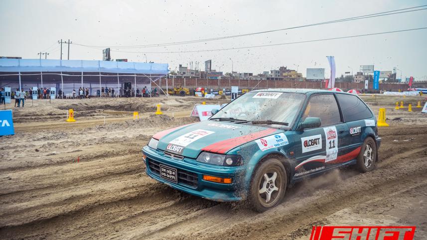 Civic Tasdid rallycross dhaka shift.jpg