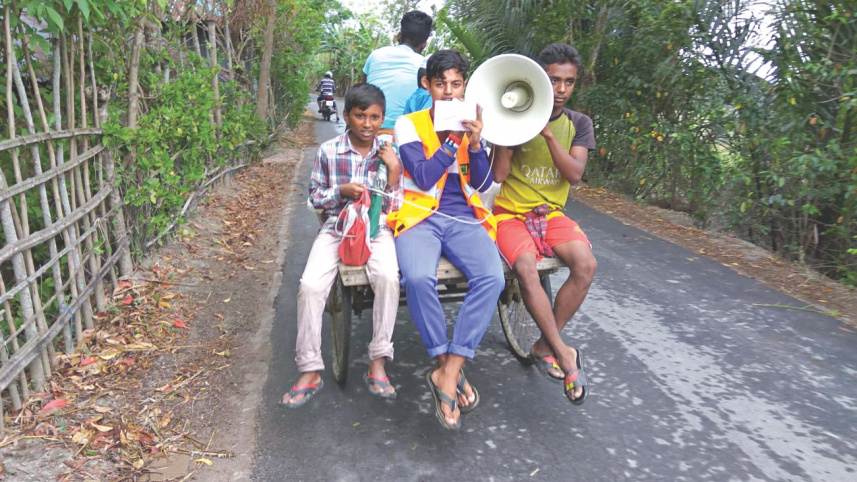 Cyclone Fani, in Bangladesh