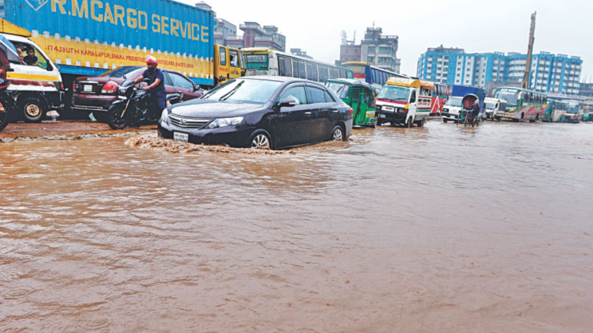 Dhaka rain