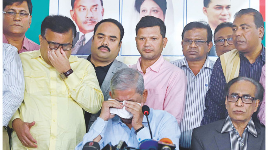 BNP Secretary General Mirza Fakhrul Islam Alamgir