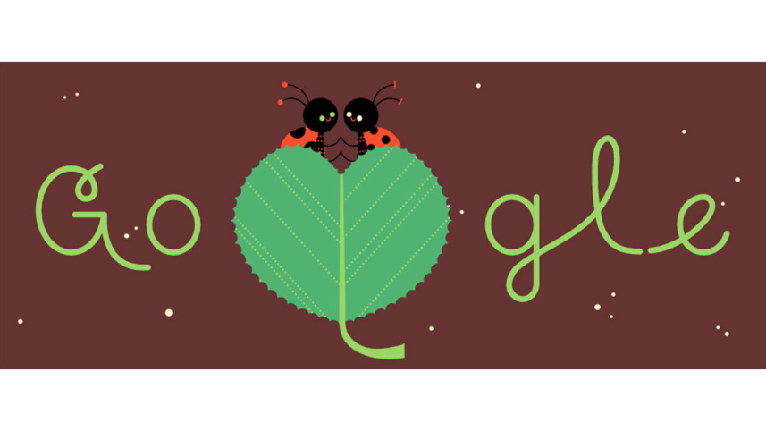 Google's celebration of Valentine's Day