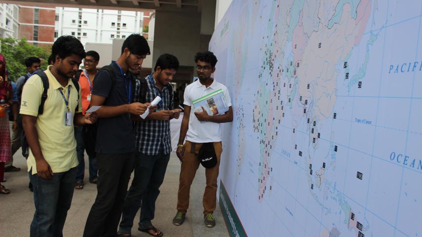 Rise High Bangladesh :Youths exuberant as campus activation programme kicks off