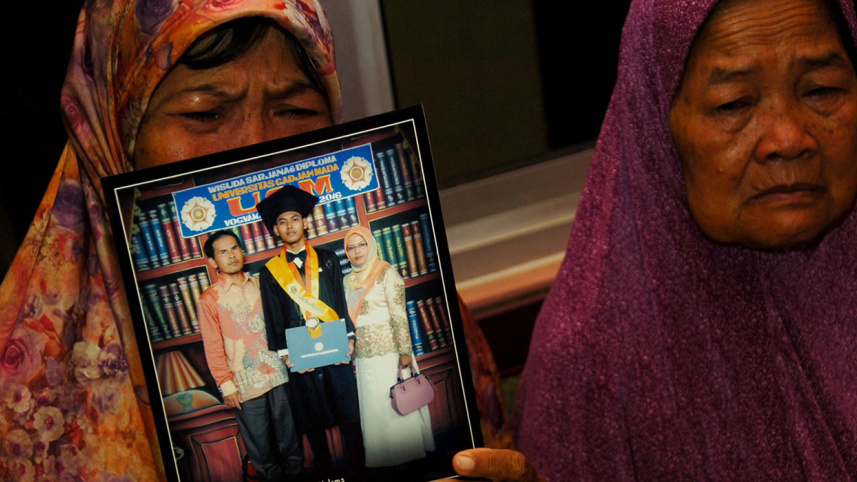 Lion Air crash in Indonesia