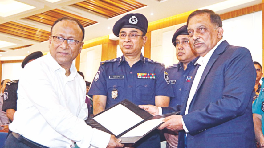 Home Minister Asaduzzaman Khan Kamal