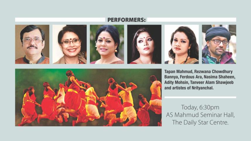 Love songs of Tagore and Nazrul