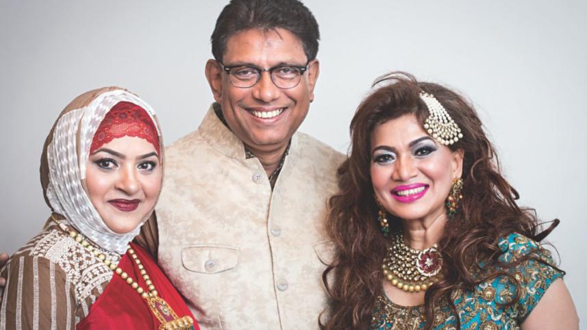 makeover artist naahin kazi, afzal hossain and Shakila Zafar