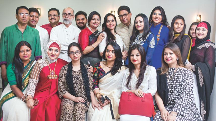 makeover artist naahin kazi group photo