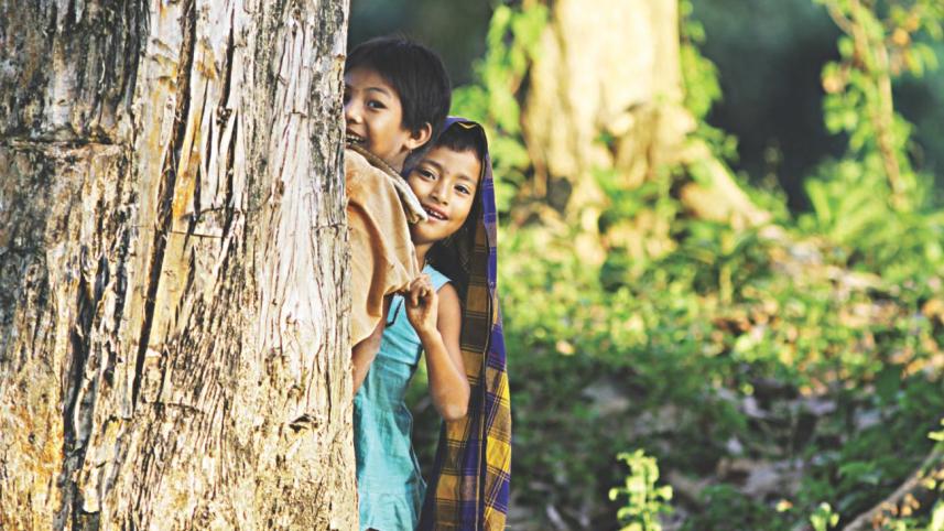 Kaptai children