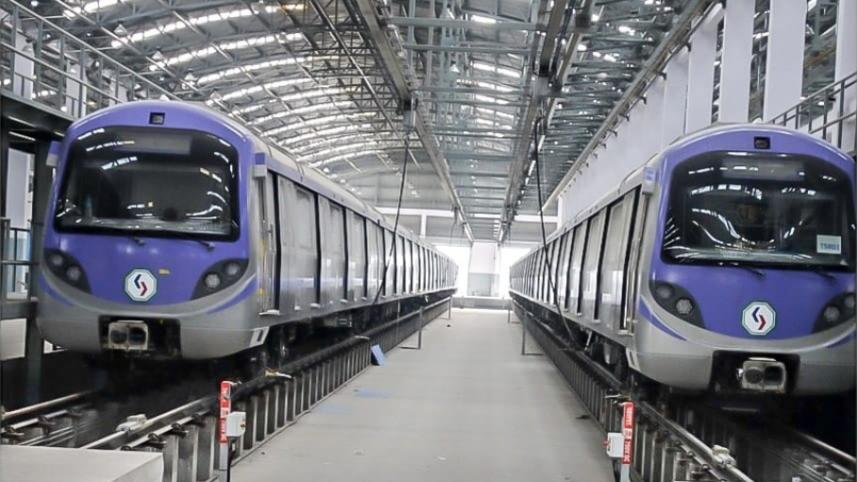 Kolkata underwater Metro