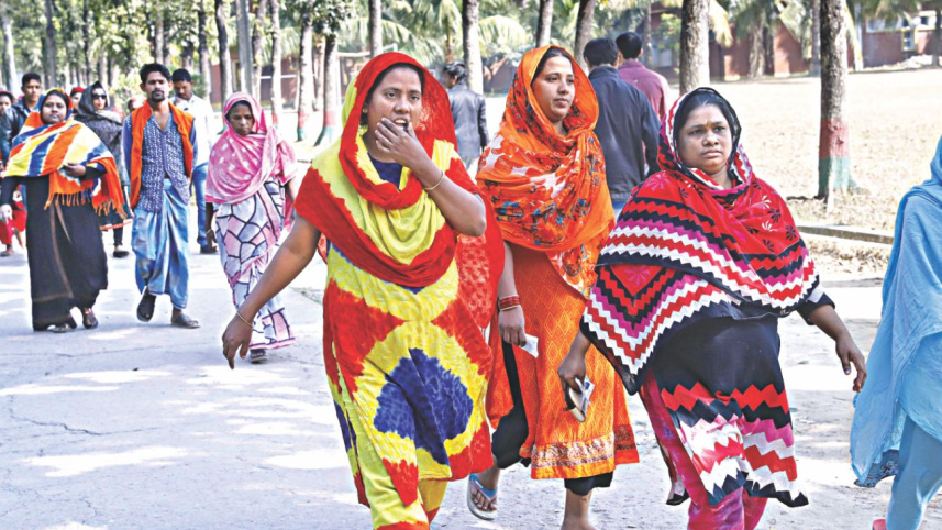 Bangladesh Female voters