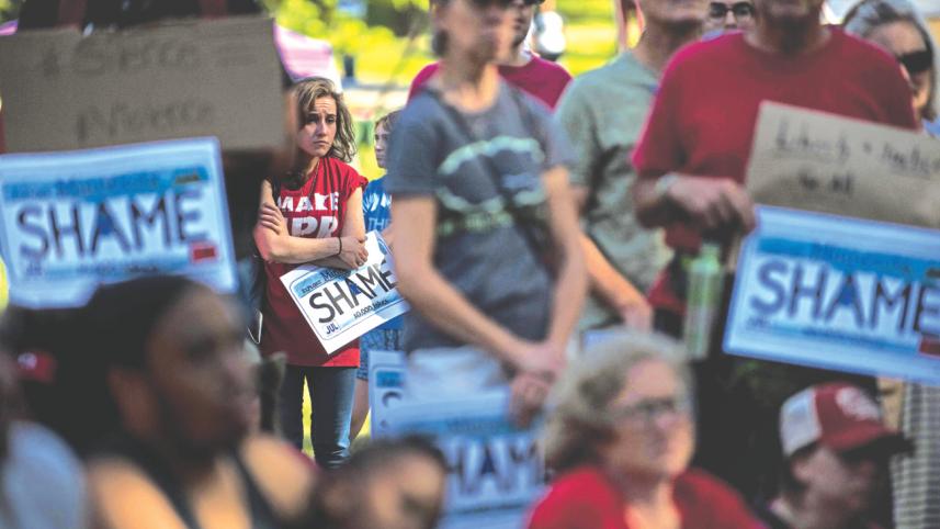 Protestors shout slogan 3.jpg