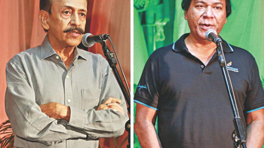 Rafique Muzhar Islam and Omar Khalid Rumi speak