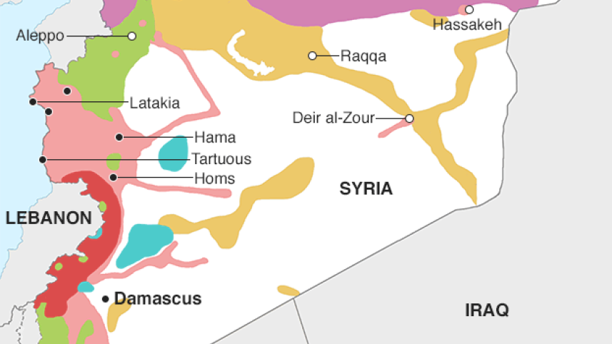 Syria map