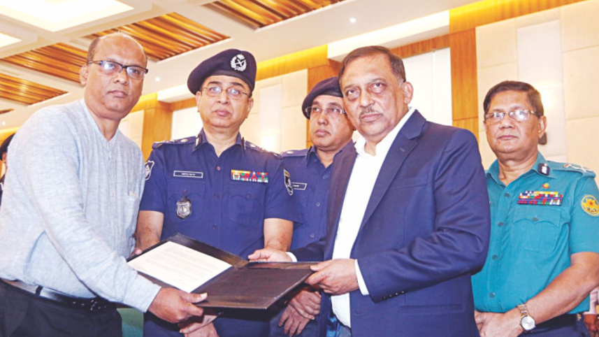 Home Minister Asaduzzaman Khan Kamal