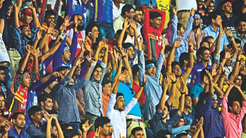 Types of Spectators at a BPL Match