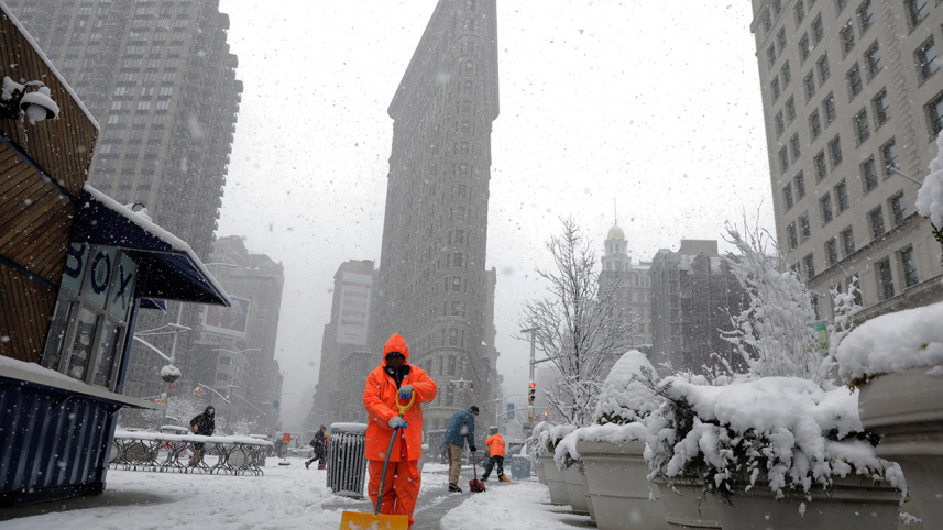 US snowstorm