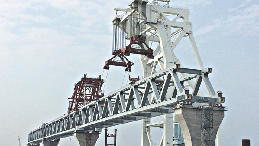 81% construction work of Padma Bridge