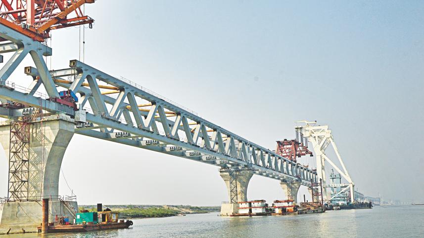 25th span of Padma Bridge