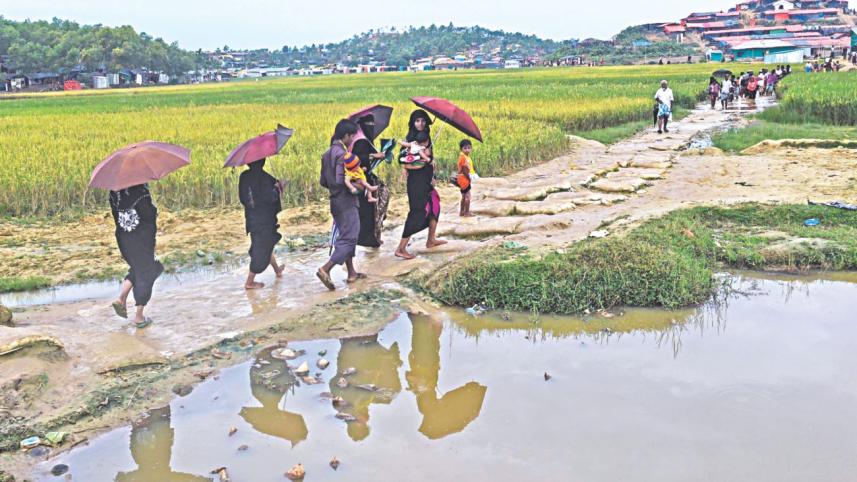 Thankhali refugee camp