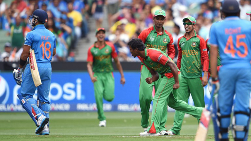 Bangladesh bowler Rubel Hossain 