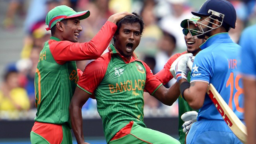 Bangladesh bowler Rubel Hossain 