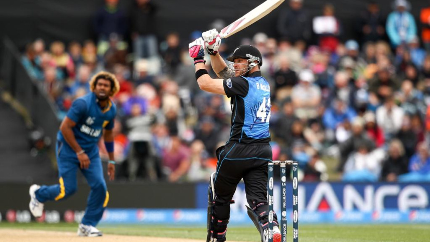 Brendon McCullum in action