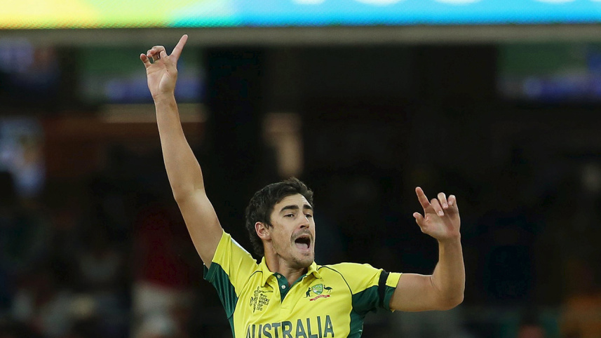 Australian bowler Mitchell Starc 