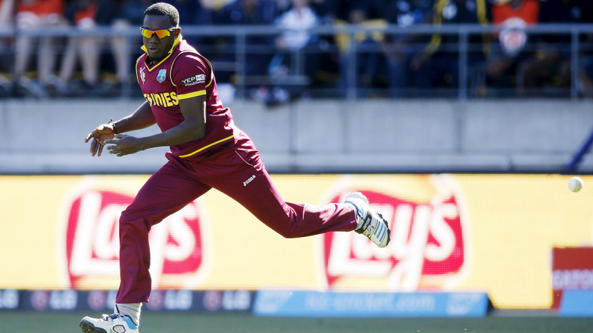 West Indies' Jerome Taylor 