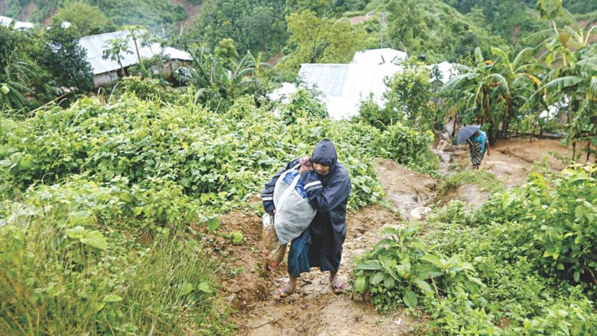 the risk of more landslides